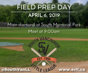 Field Prep Day April 6 2019