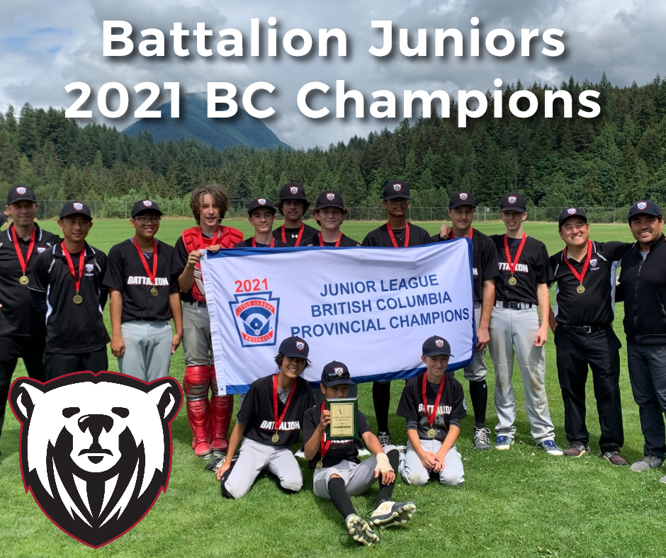 Battalion Juniors 2021 BC Champions